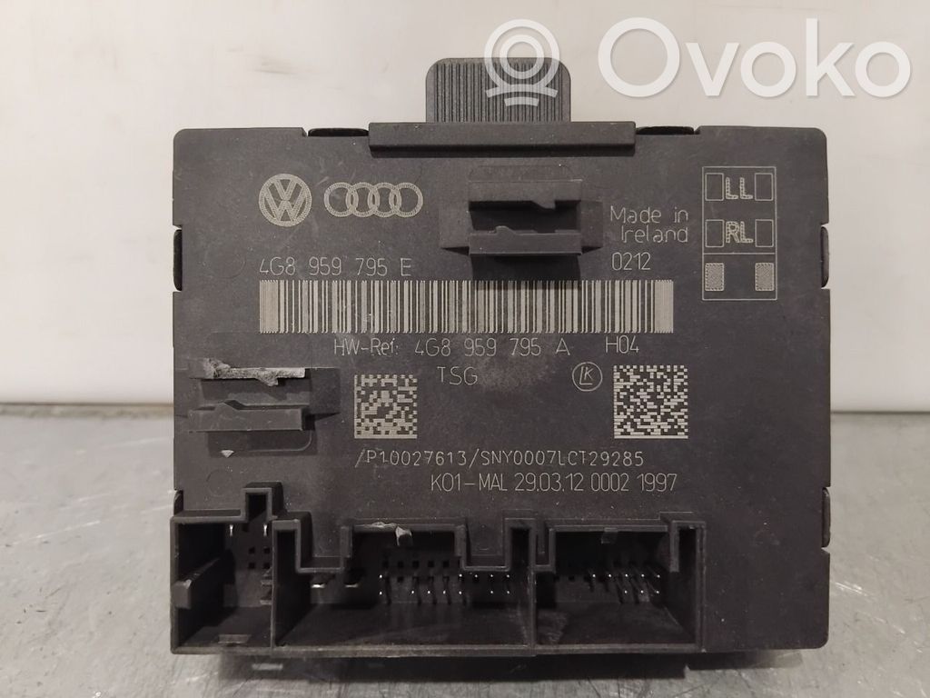 Audi A6 S6 C7 4G Door control unit/module 
