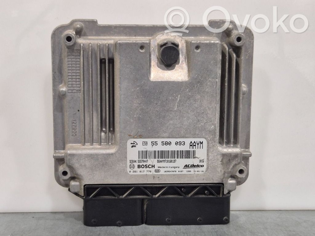 Engine control unit/module ECU   55579447,55580093,55580093,55579447,55580093