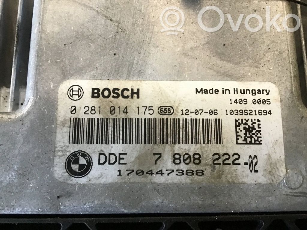 BMW 7 E65 E66 Engine control unit/module ECU 