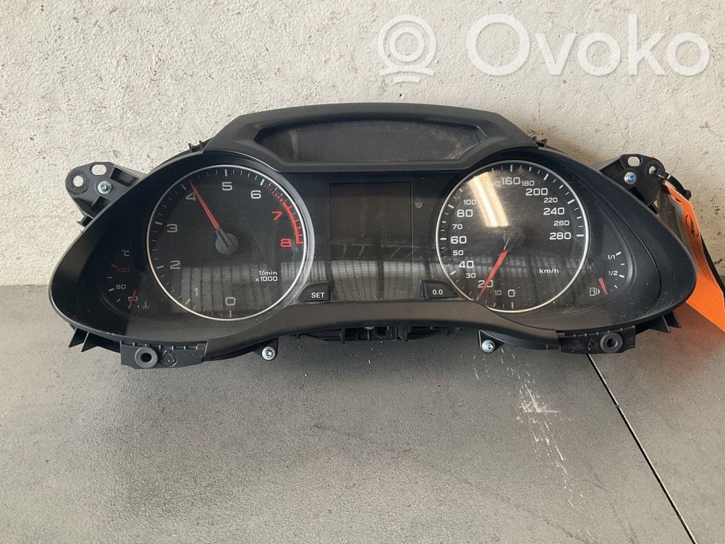 Audi A4 S4 B8 8K Vitezometru (grup de instrumente) 
