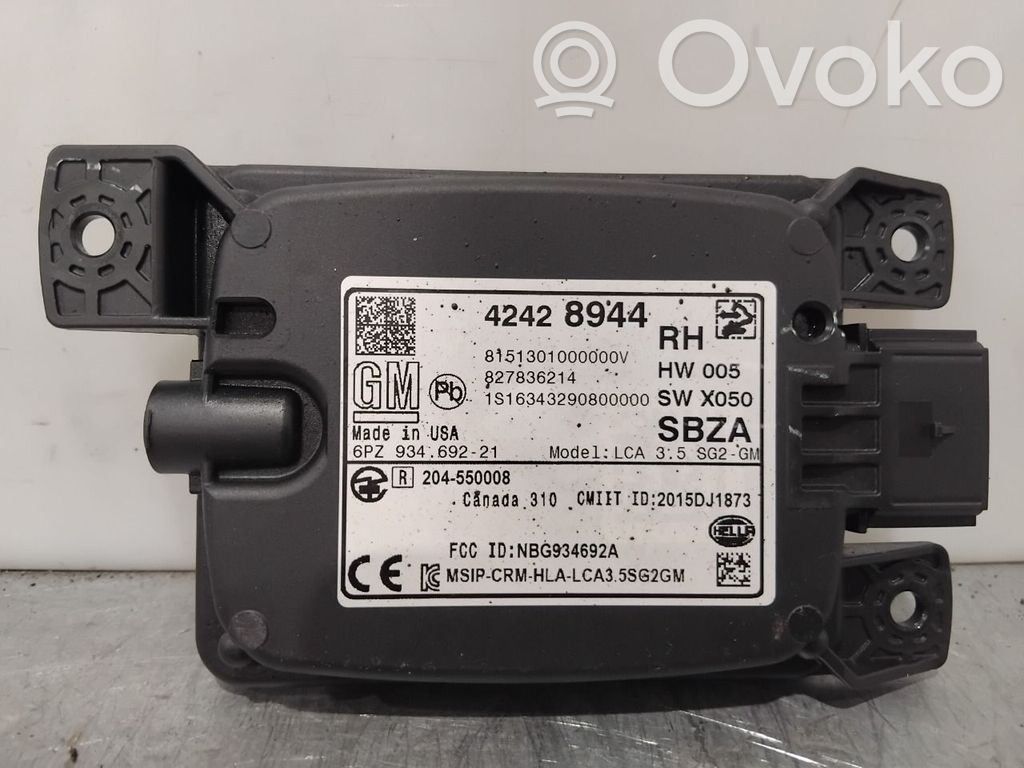 Opel Ampera- E Distronic sensor radar 
