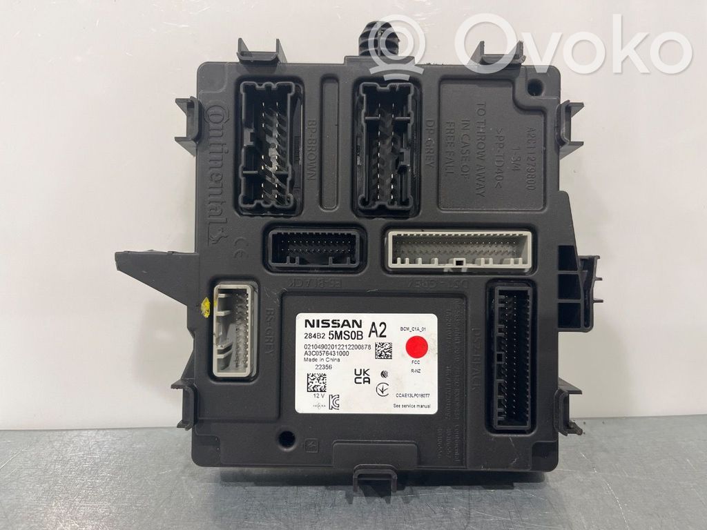 Nissan Ariya Module de contrôle carrosserie centrale 