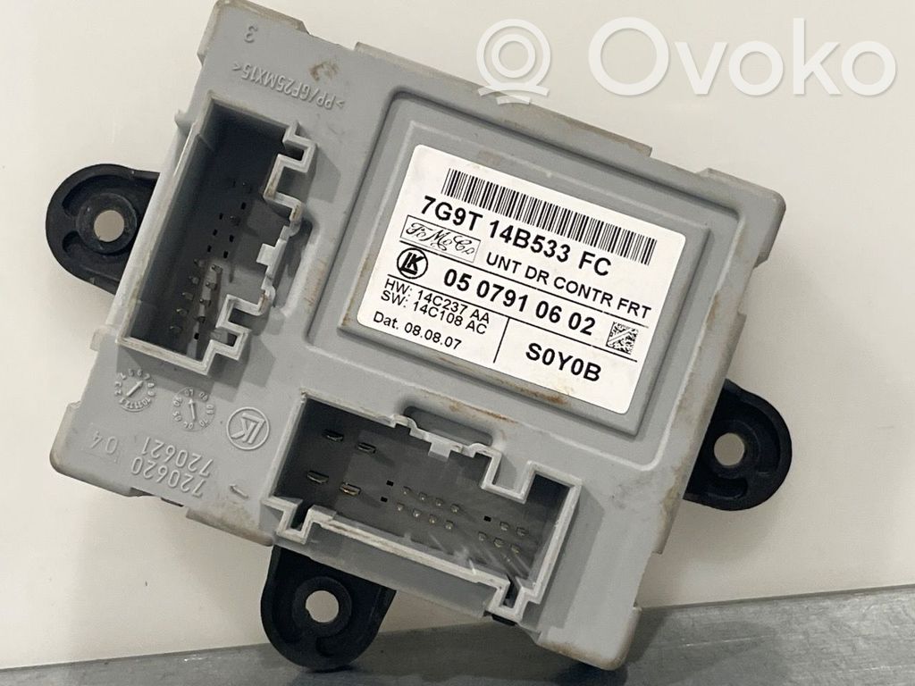 Ford Mondeo MK IV Sterownik / Moduł drzwi 