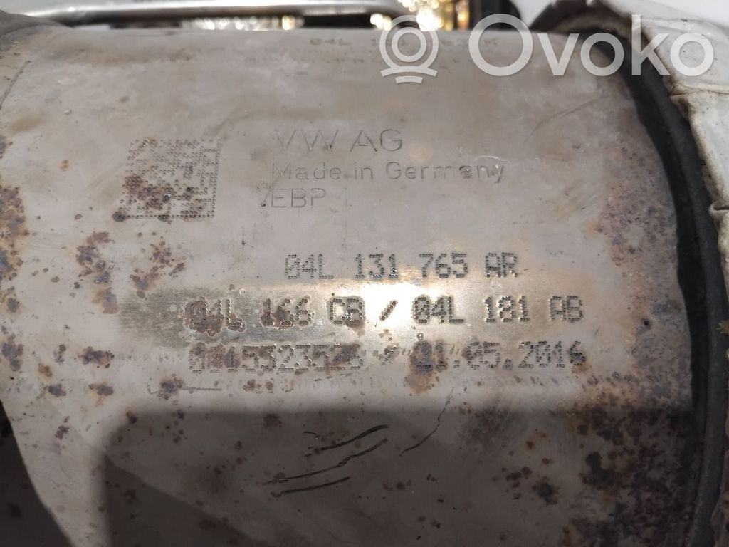 Skoda Superb B8 (3V) Filtr cząstek stałych Katalizator / FAP / DPF 