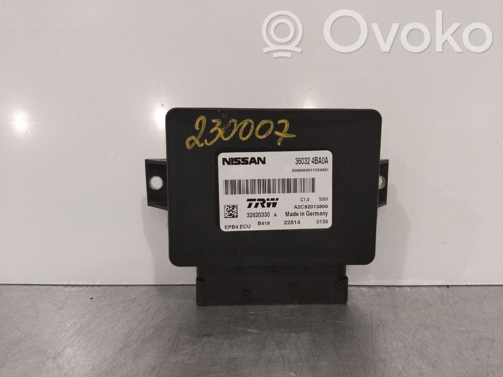 Nissan Qashqai Unité de commande, module PDC aide au stationnement 