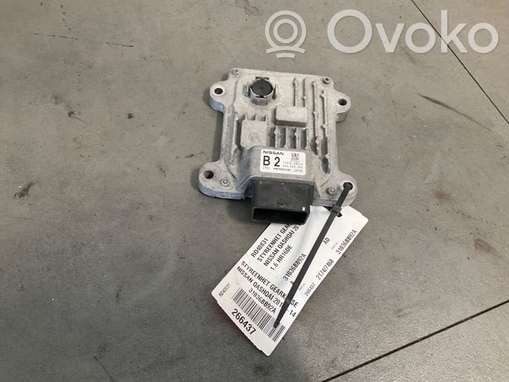 Nissan Qashqai Sterownik / Moduł skrzyni biegów 