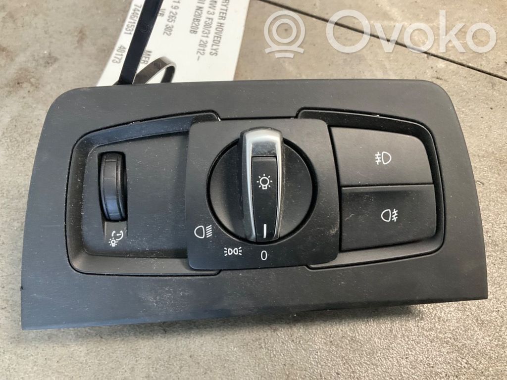 BMW 3 F30 F35 F31 Comutator lumini 