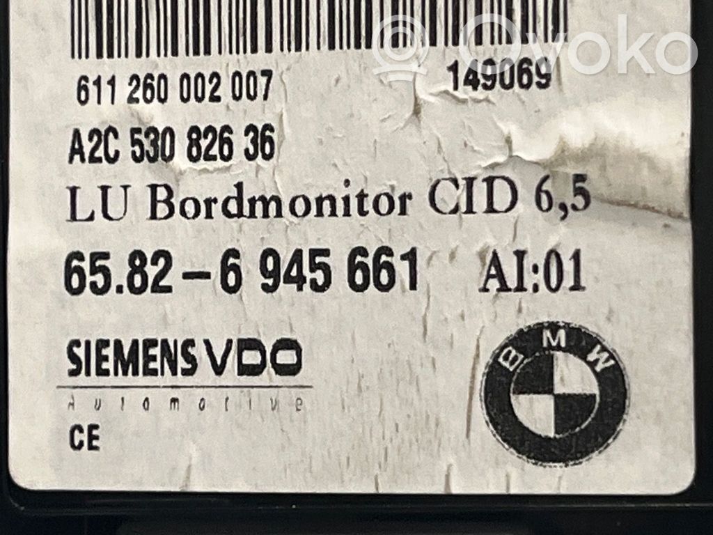 BMW 5 E60 E61 Unidad central de control multimedia 