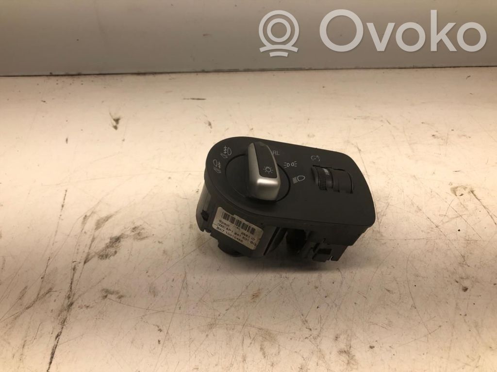 Audi A3 S3 8P Interrupteur d’éclairage 