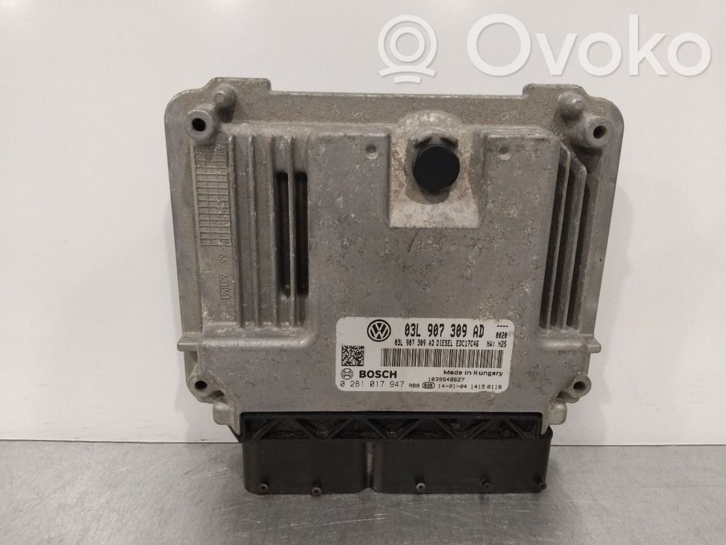 Volkswagen Touran I Engine control unit/module ECU 