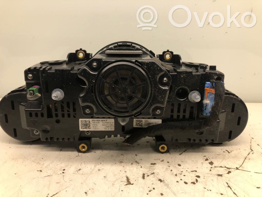 Porsche Cayenne (92A) Geschwindigkeitsmesser Cockpit 