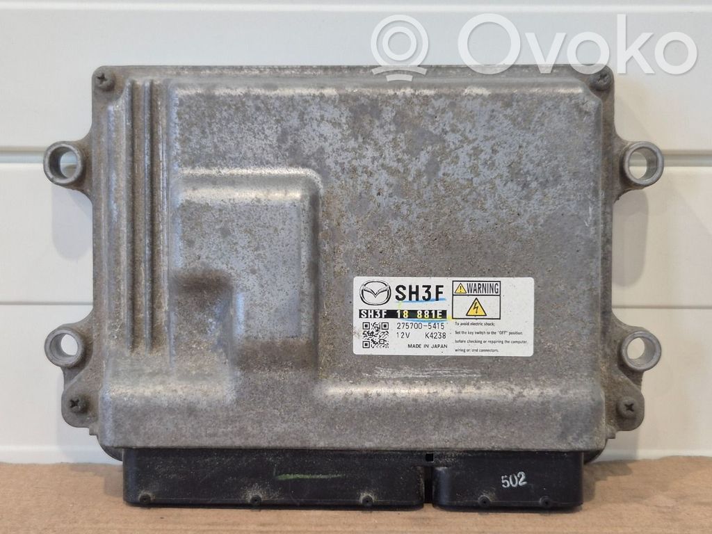 Mazda CX-5 Engine control unit/module ECU 