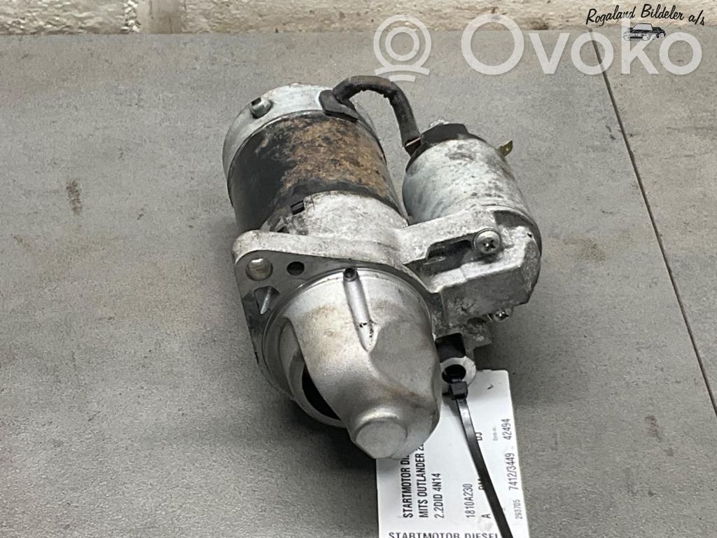 Anlasser   1810A230,1810A230,1810A230,1810A230
