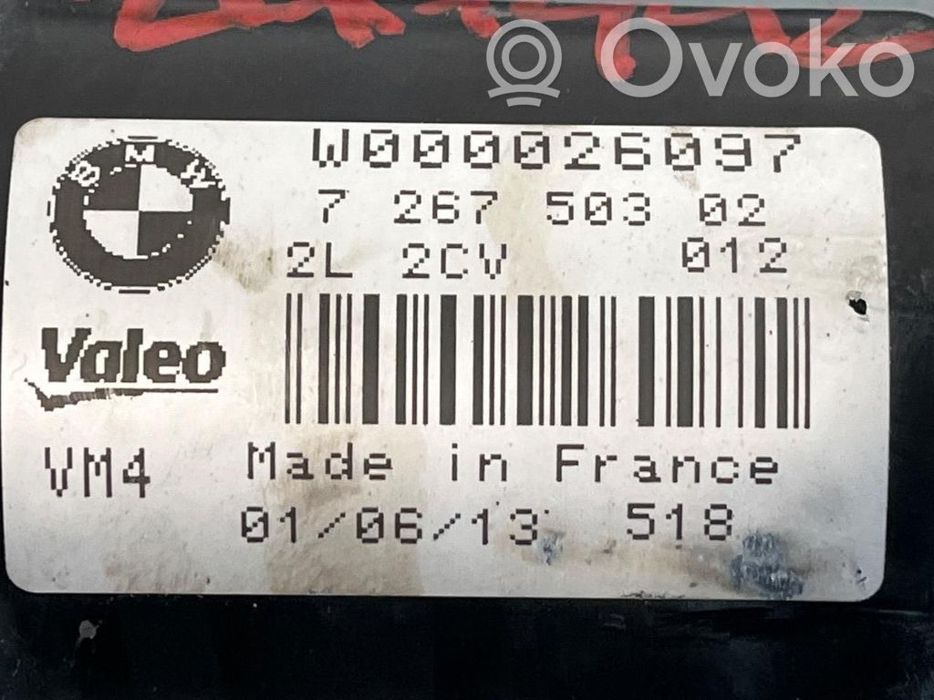 BMW 1 F20 F21 Pyyhkimen moottori