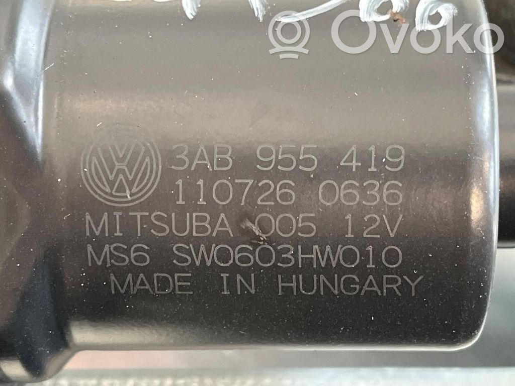 Volkswagen PASSAT B7 Silniczek wycieraczek szyby przedniej / czołowej 