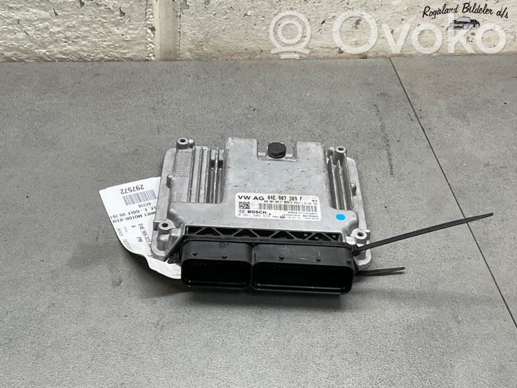 Unité de commande, module ECU de moteur   04E906023AG,04E907309F,04E907309F,0261S09836,04E906023AG,04E907309F