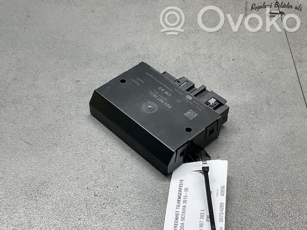 Skoda Octavia Mk3 (5E) Unitate/modul de comandă remorcă cu bară de tractare 