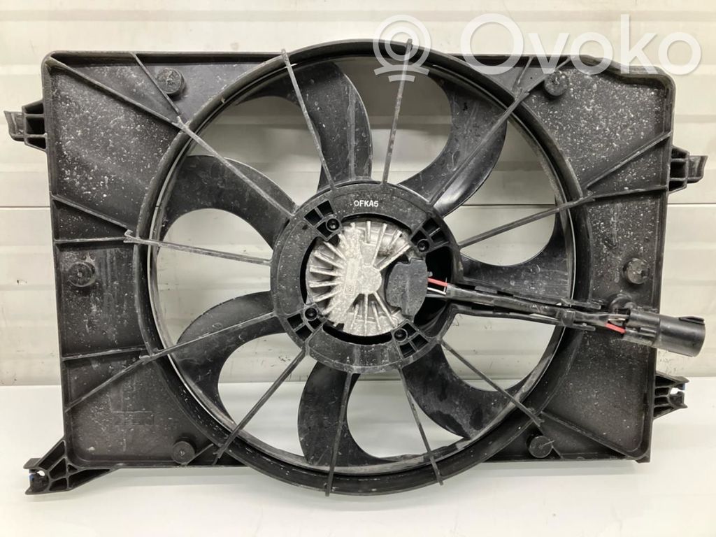 Opel Ampera- E Elektrinis radiatorių ventiliatorius 
