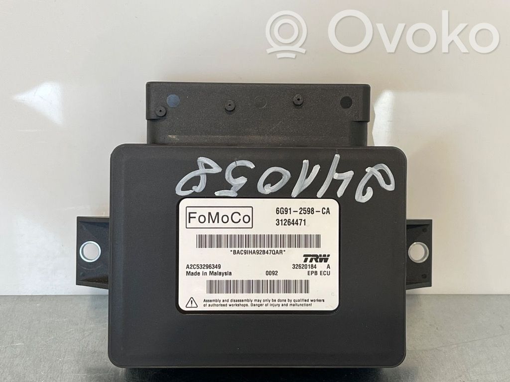 Volvo XC70 Modulo di controllo del freno a mano