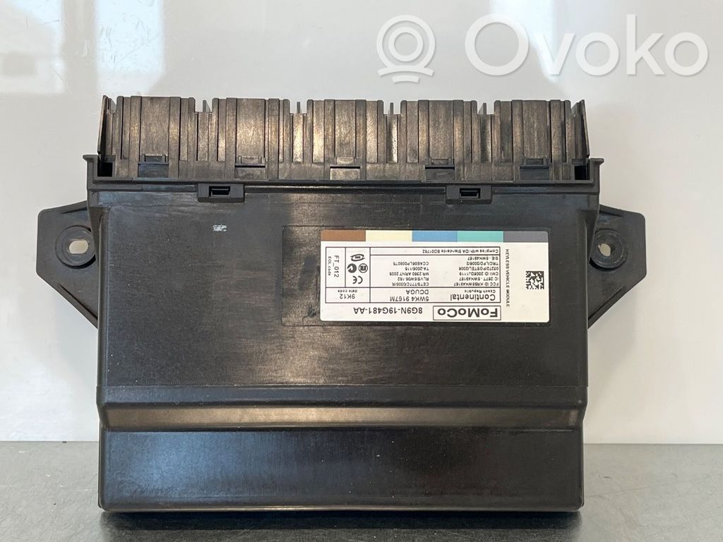 Unidad de control/módulo del control remoto   30659958,8G9N19G481AA,8G9N19G481AA,30659958,5WK49167M,8G9N19G481AA