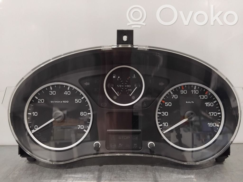 Citroen Berlingo Compteur de vitesse tableau de bord
