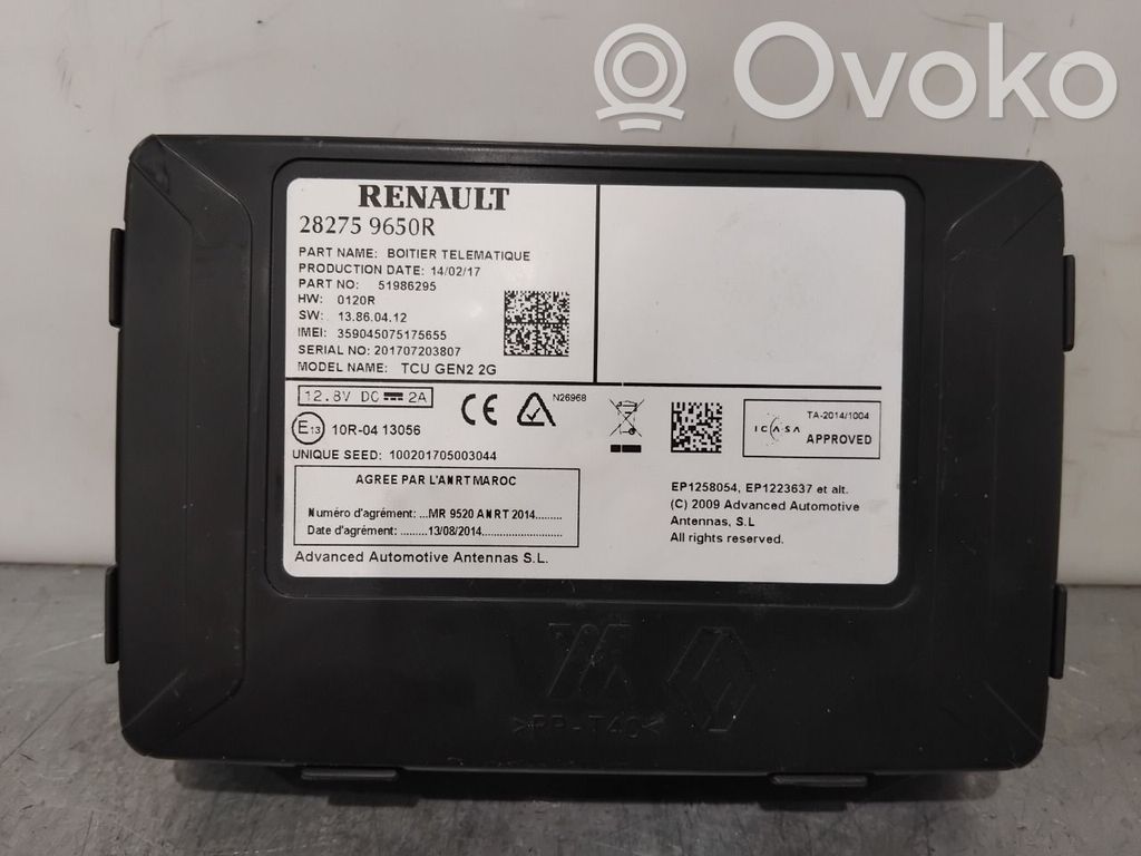 Alte unități/module de control   282759650R,282757104R,282757104R,282757104R,282759650R,51986295