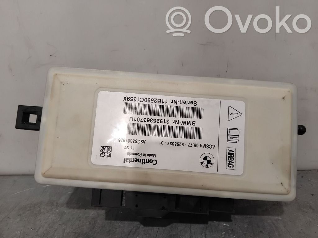 BMW 5 F10 F11 Module de contrôle airbag 
