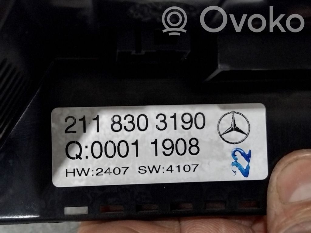 Rămă unitate control climatizare   A2118303190,2118303190,2118303190,2118303190,A2118303190