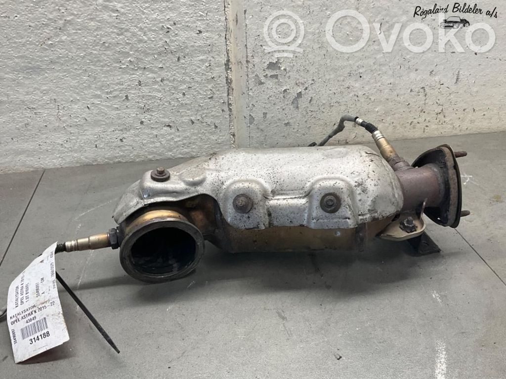 Opel Astra K Filtru de particule catalizator/FAP/DPF 