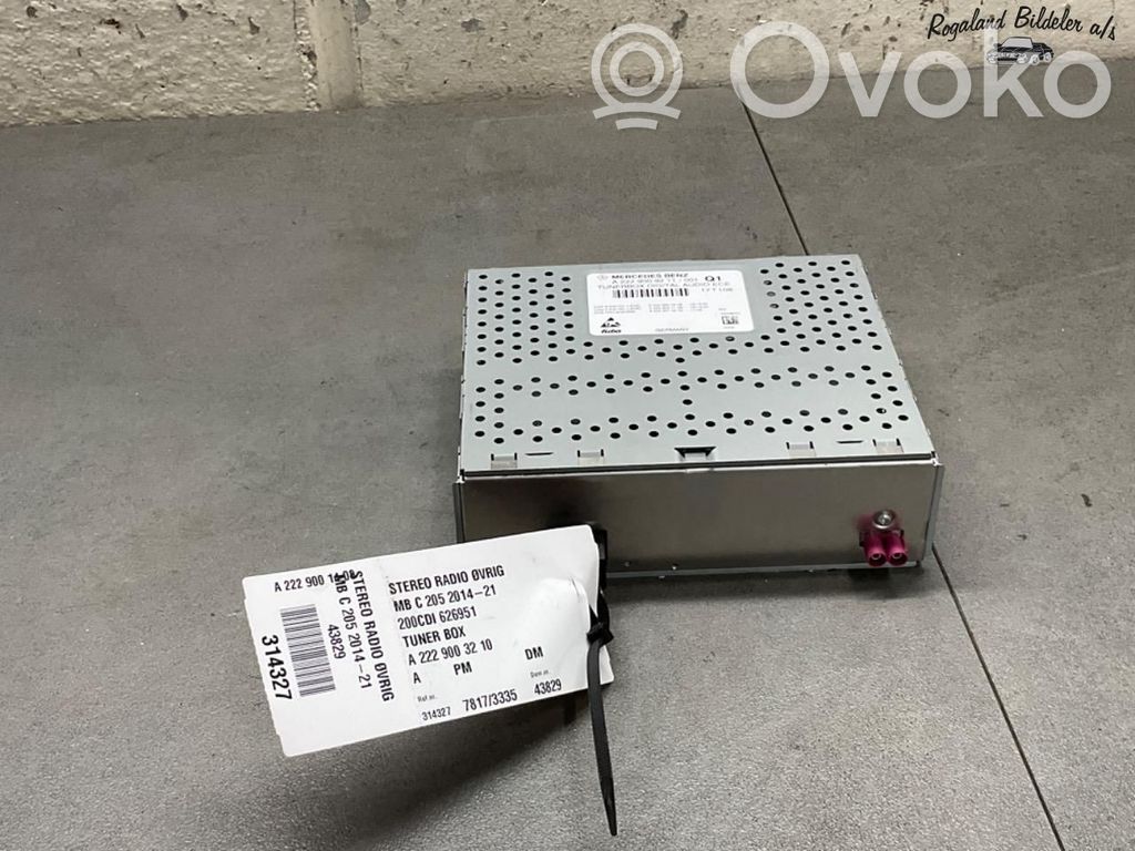 Mercedes-Benz C W205 Kit sistem audio 