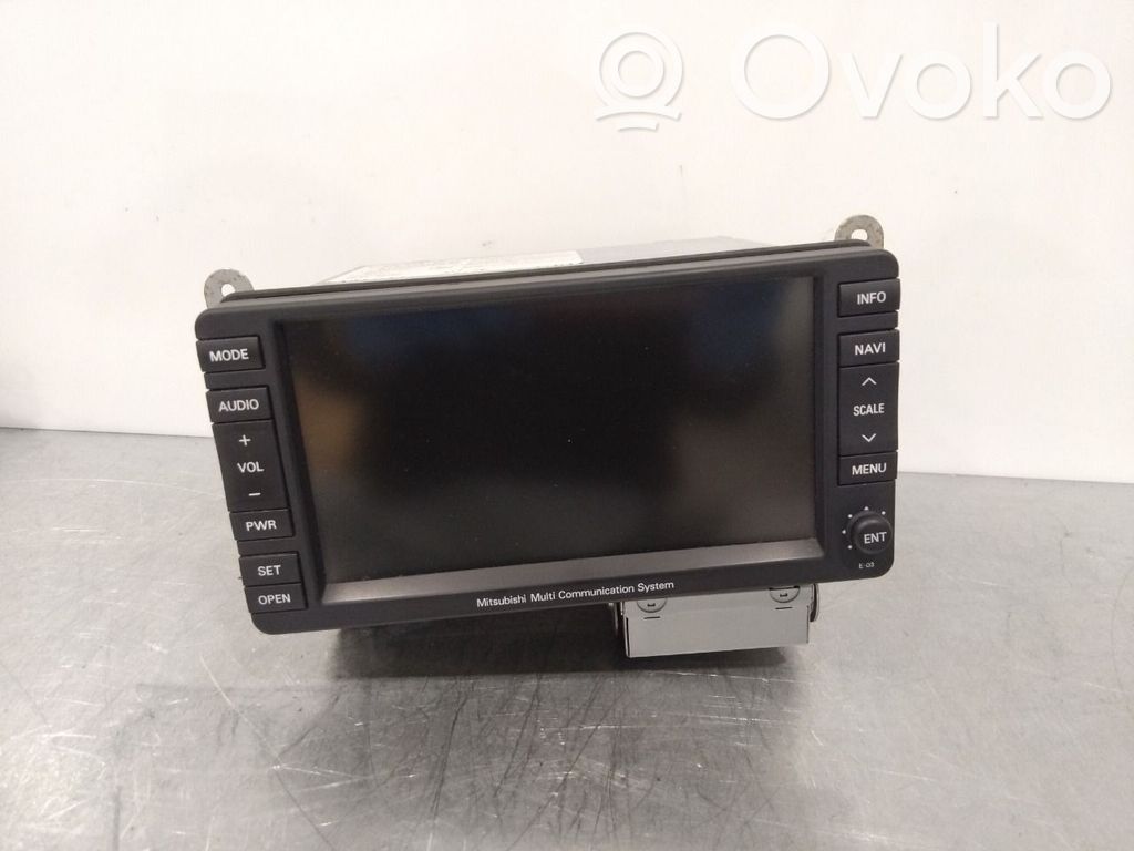 Mitsubishi Outlander Unitate principală radio/CD/DVD/GPS 