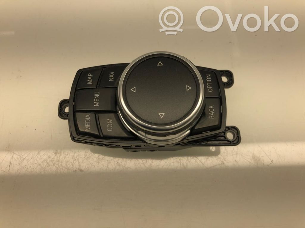 BMW 3 F30 F35 F31 Console centrale, commande de multimédia l'unité principale 
