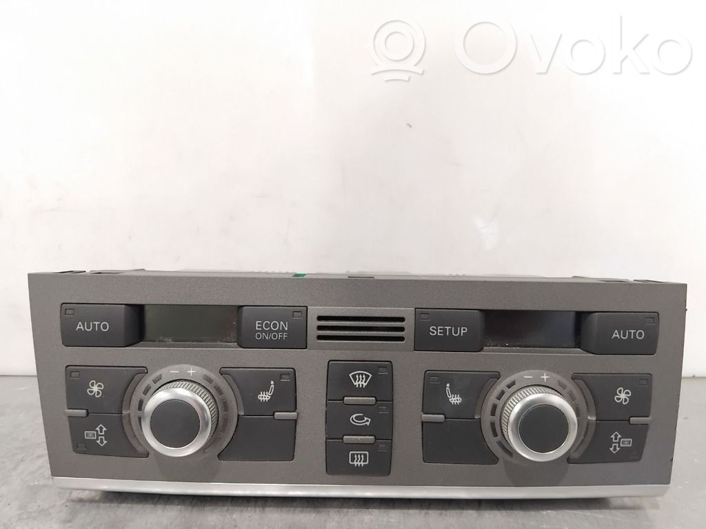 Audi A6 S6 C6 4F Console centrale, commande chauffage/clim 