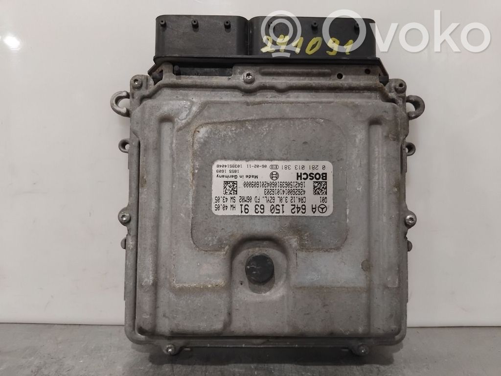 Mercedes-Benz ML W164 Unitate control motor/modul ECU 