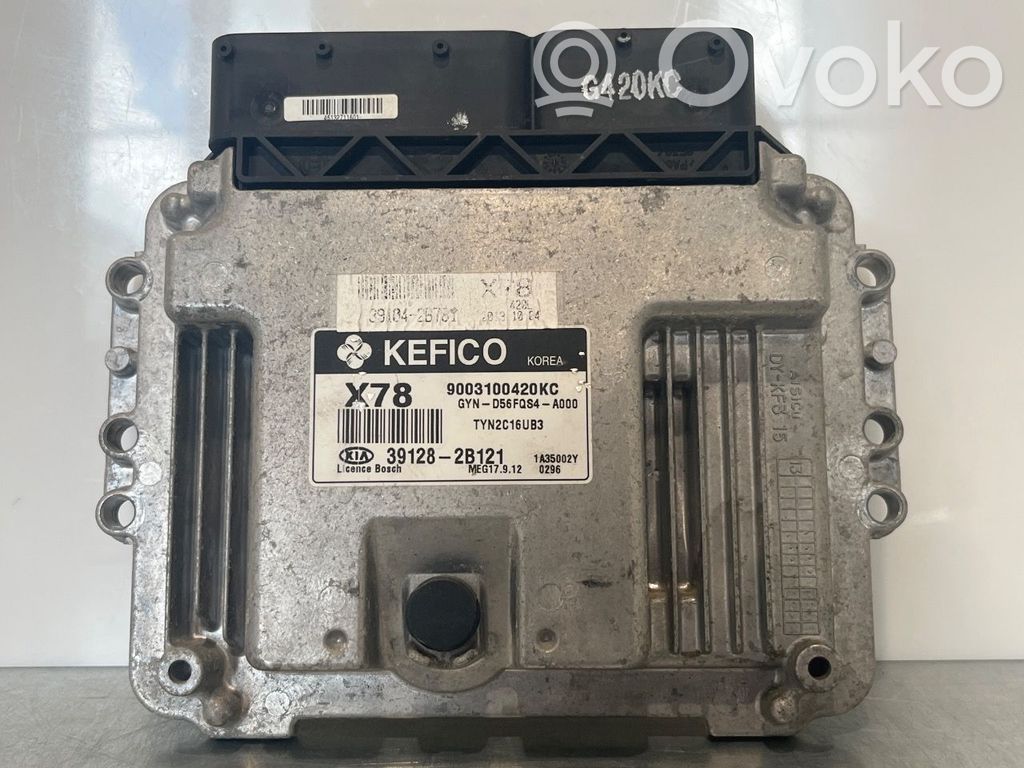 KIA Venga Unité de commande, module ECU de moteur 
