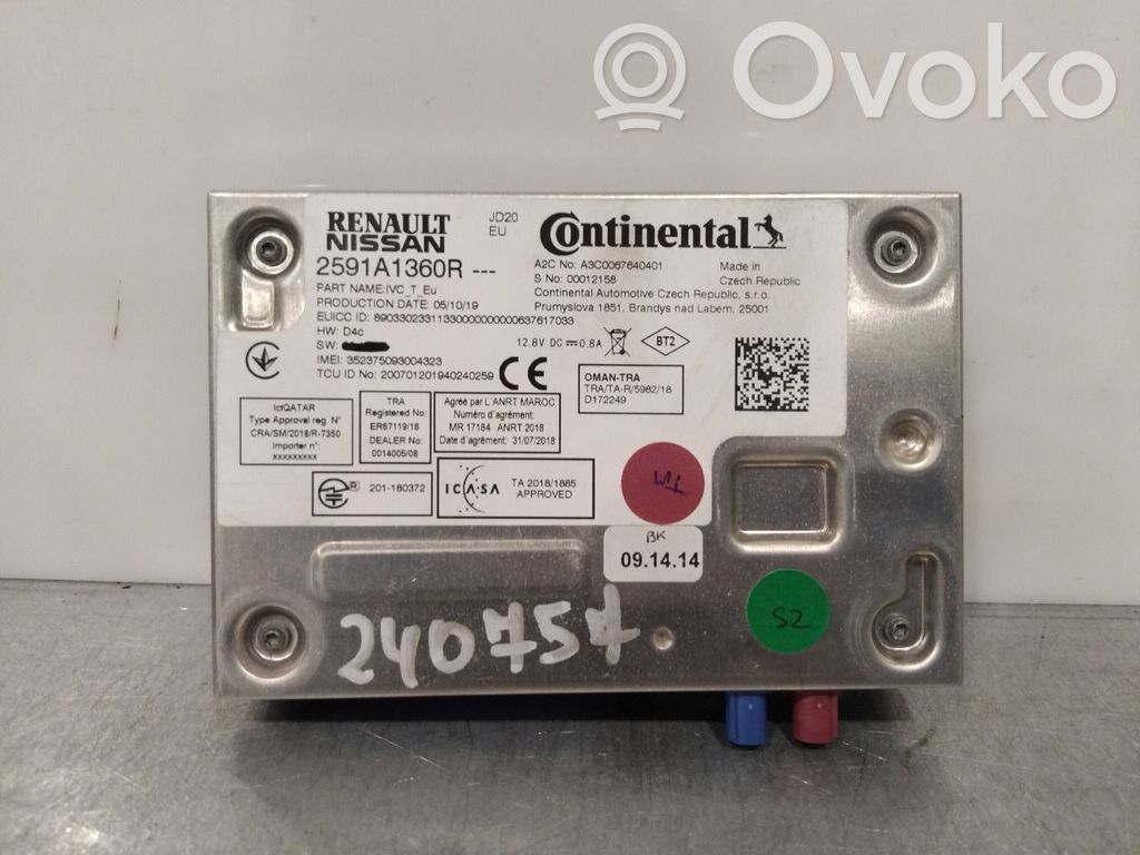 Renault Zoe Kit système audio 