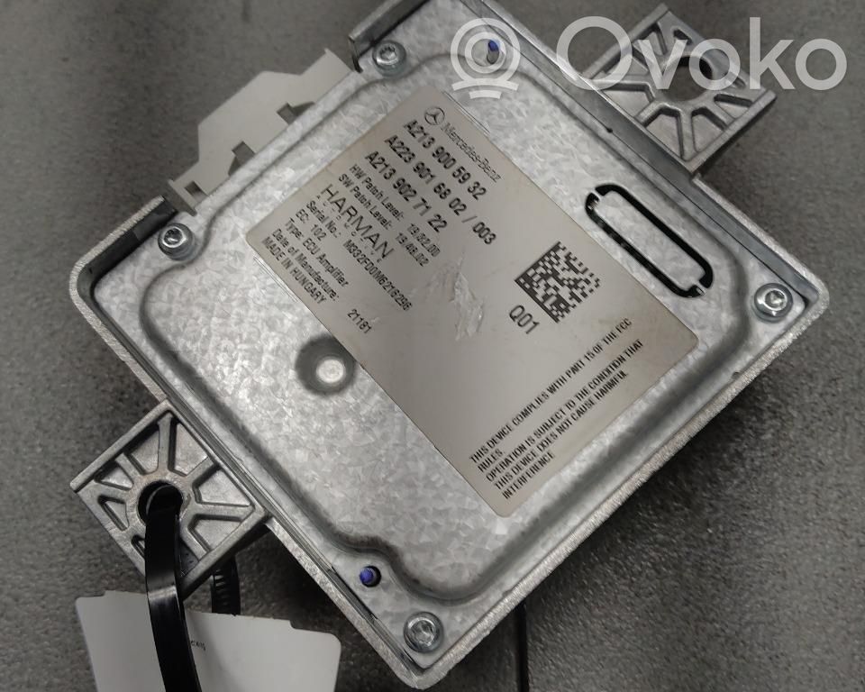 Mercedes-Benz EQC Amplificatore