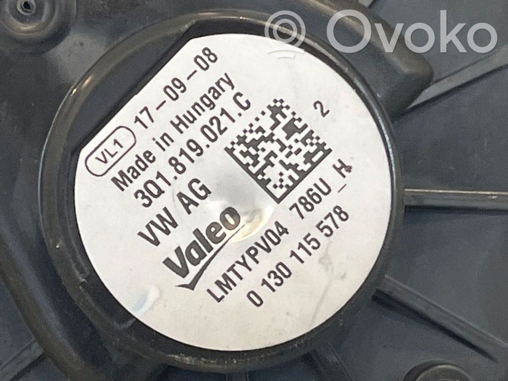 Volkswagen PASSAT B8 Ventilator aerotermă 