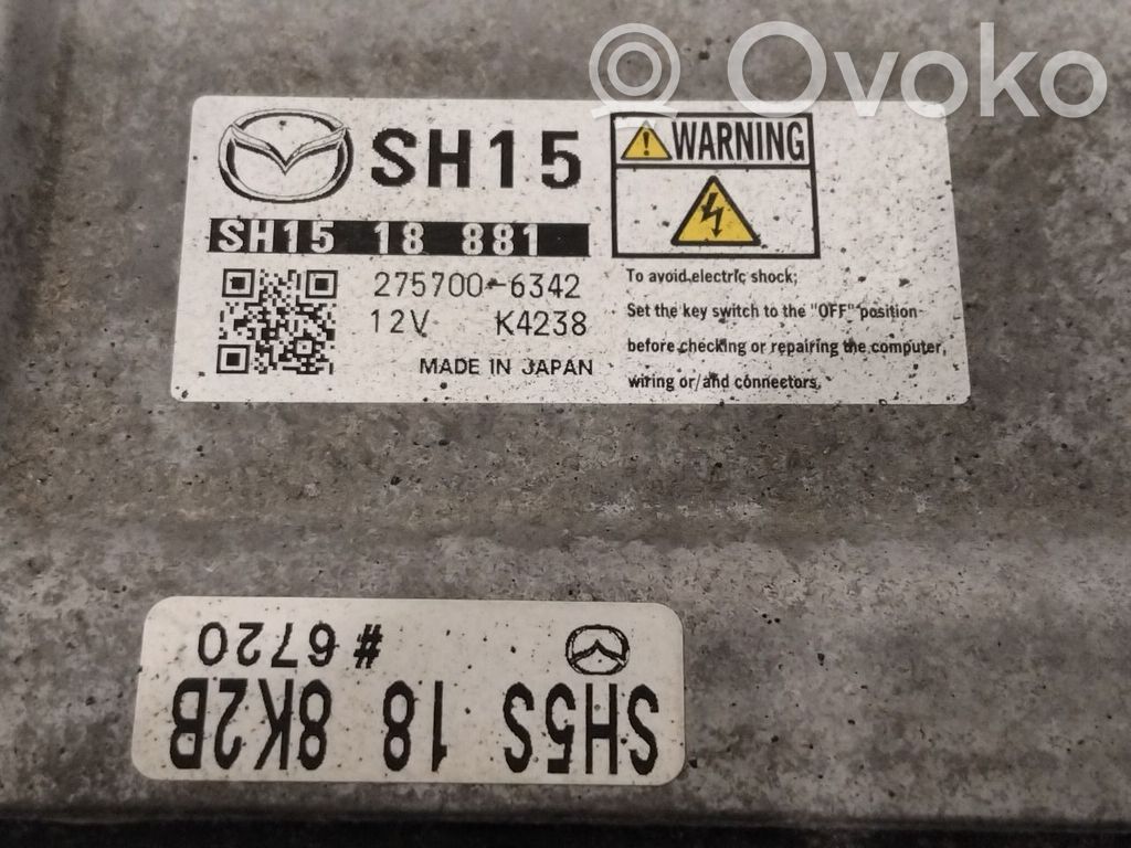 Mazda 6 Motorsteuergerät ECU