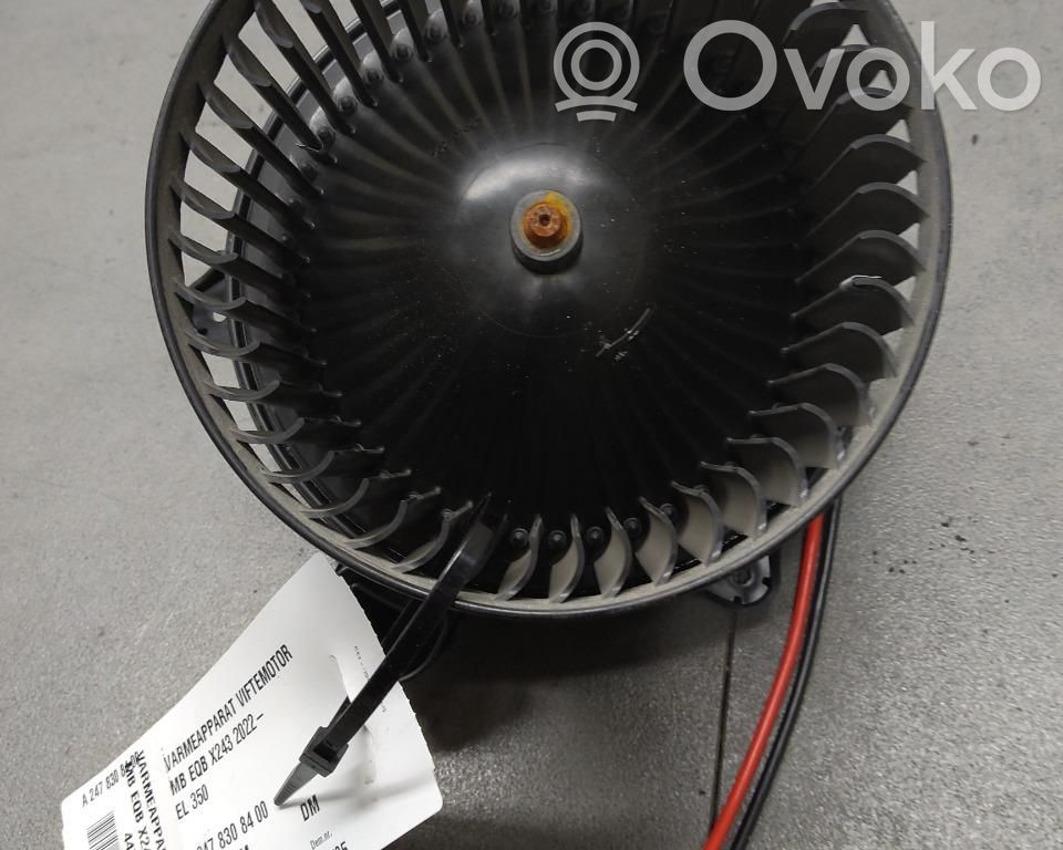 Mercedes-Benz EQB Ventilator aerotermă 