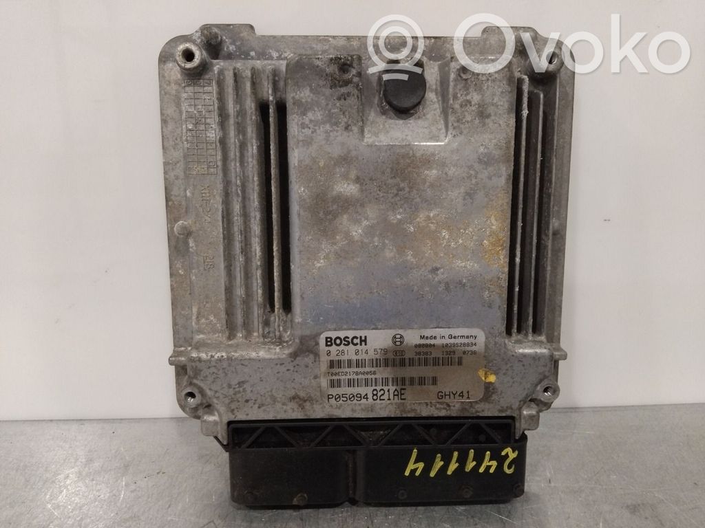 Engine control unit/module ECU   5094821AB,5094821AB