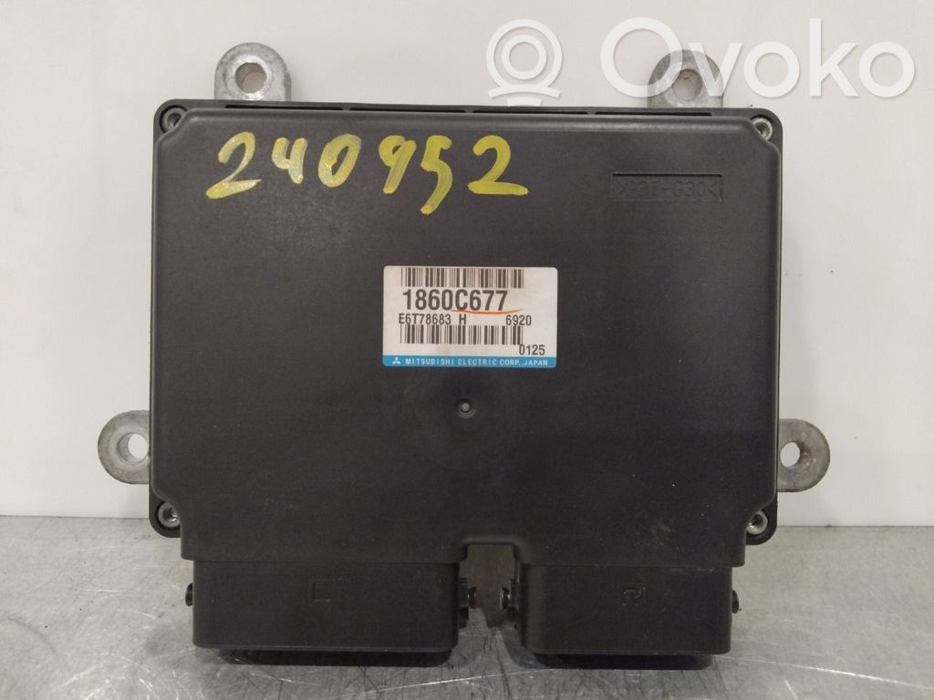 Engine control unit/module ECU   1860C677,1860C677