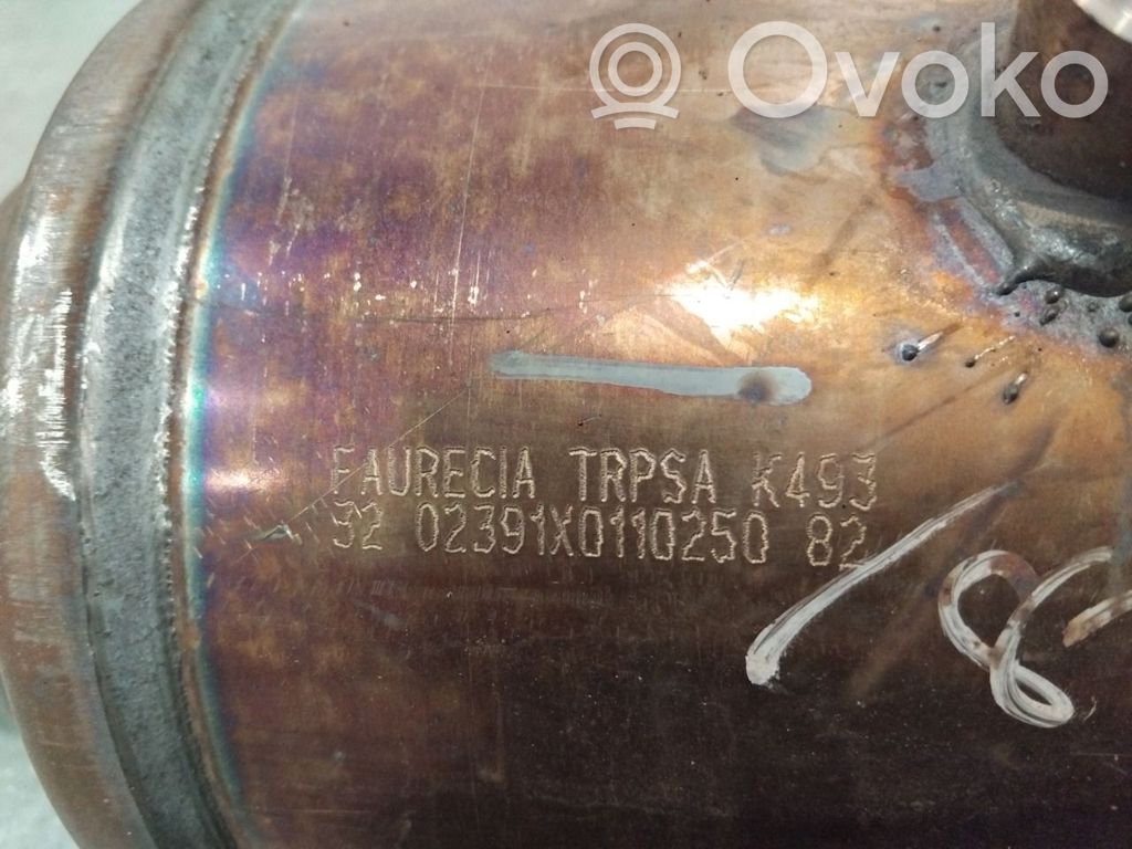 Peugeot 3008 I Filtr cząstek stałych Katalizator / FAP / DPF 