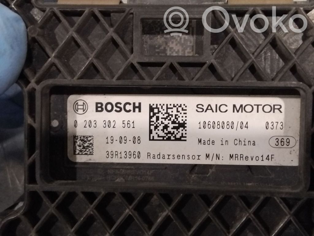 MG ZS Sensor de radar Distronic 