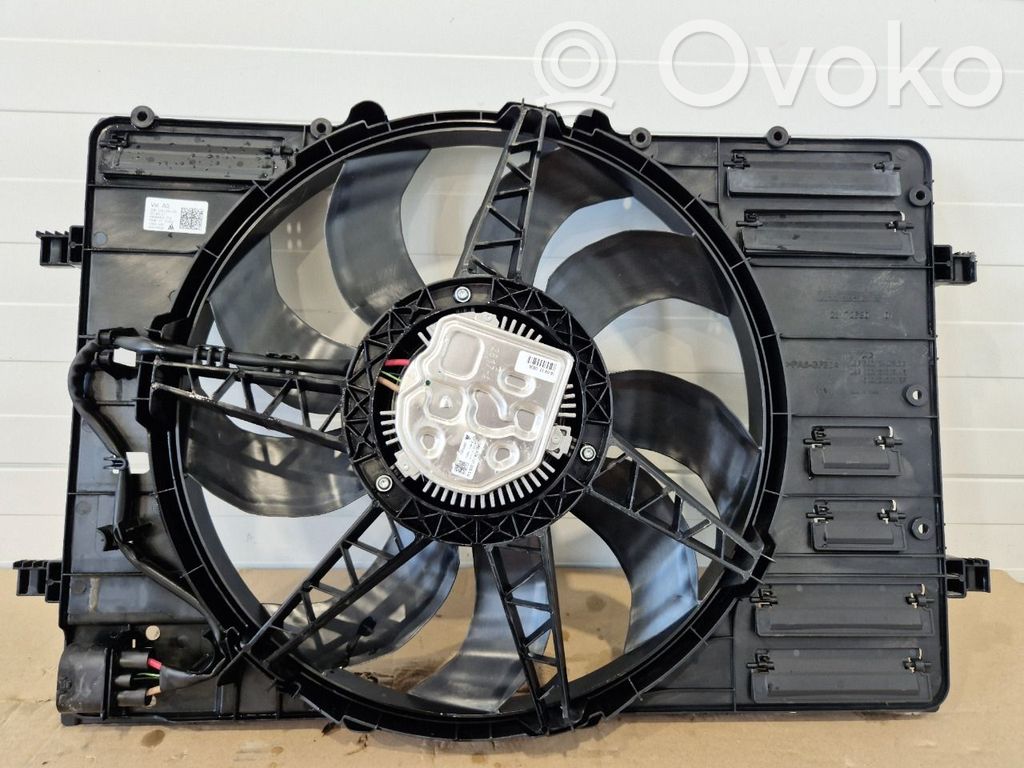 Volkswagen PASSAT B8 Osłona wentylatora chłodnicy 
