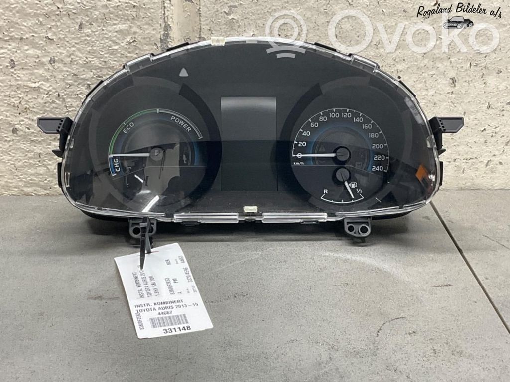 Toyota Auris E180 Tachimetro (quadro strumenti) 