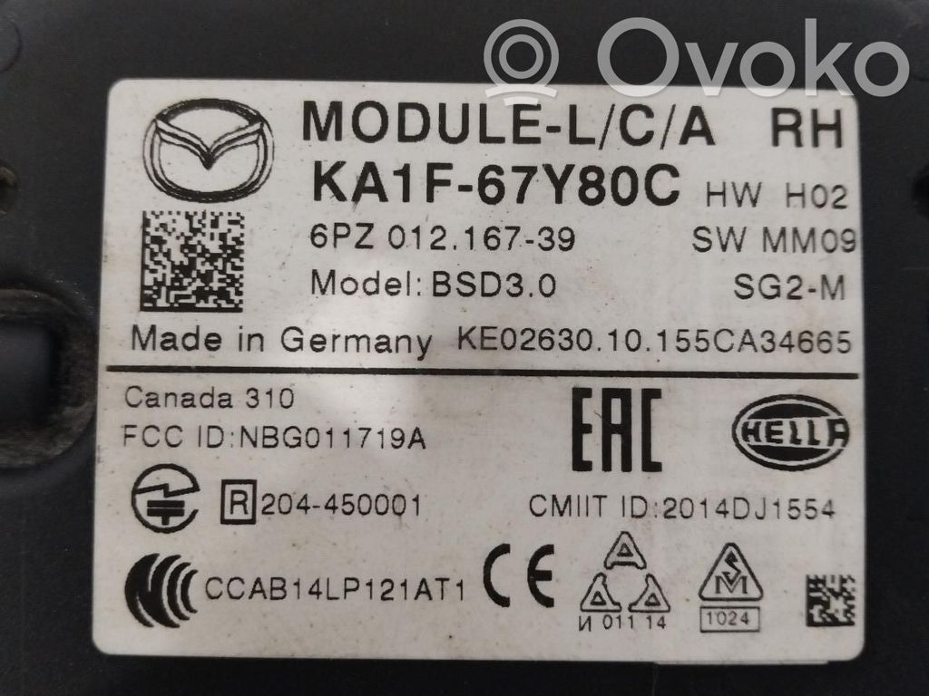 Mazda CX-5 Sensor de radar Distronic 