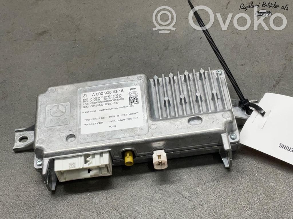 Mercedes-Benz C W205 Unité de commande, module PDC aide au stationnement