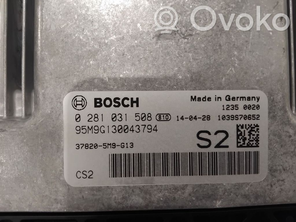 Honda Civic IX Engine control unit/module ECU 