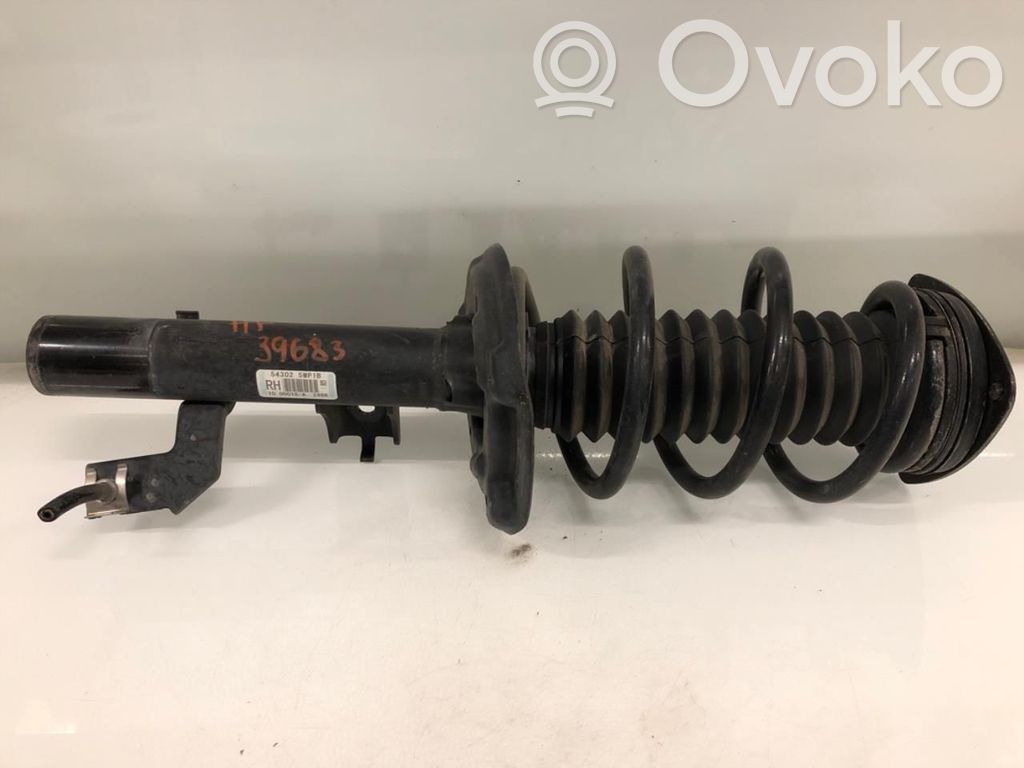 Nissan Ariya Amortiguador delantero con muelle espiral